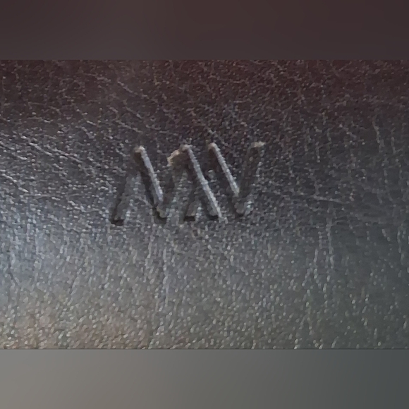 EUC Matt And Nat Black Smooth Vegan Leather School Work Laptop Backpack - Picture 11 of 16